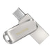 SanDisk 32GB Ultra Dual Drive Luxe, USB Type-C Flash Drive all-metal, up to 150MB/s with reversible USB Type-C and USB Type-A connectors, for smartphones, tablets, Macs and computers
