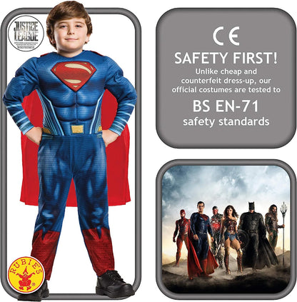 Rubie's Official DC Justice League Deluxe Superman, Children Costume