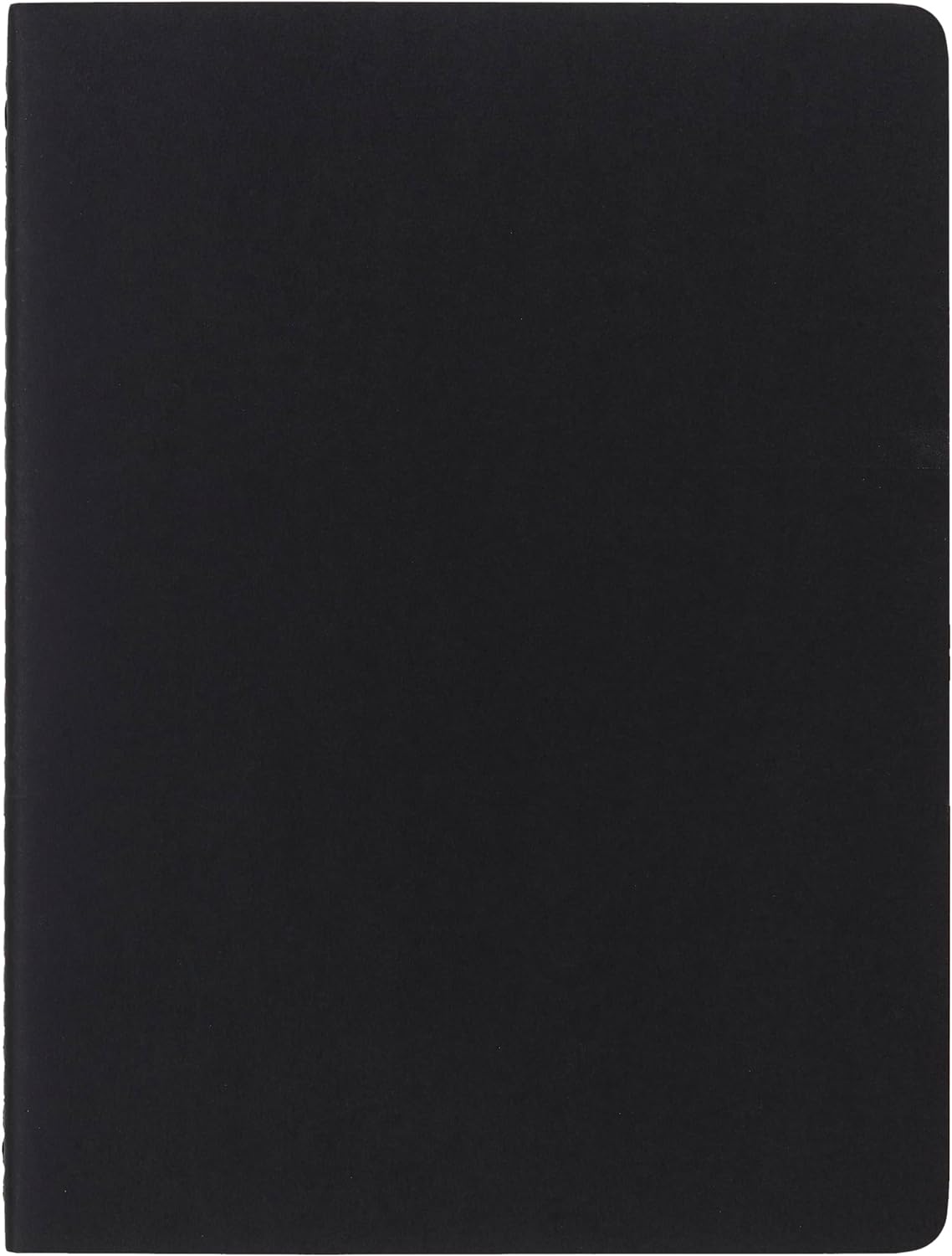 Moleskine X-Large Size 19 x 25 cm Subject Cahier Journal, Notebooks for Taking Notes, Cardboard Cover, Academic Page Layout, Colour Black and Cranberry Red, 160 Pages, Set of 2