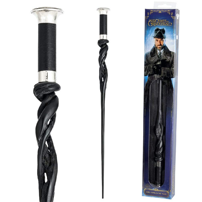 The Noble Collection Die edle Sammlung Albus Dumbledore Wand (Fensterbox