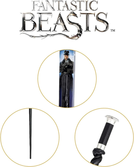 The Noble Collection Die edle Sammlung Albus Dumbledore Wand (Fensterbox