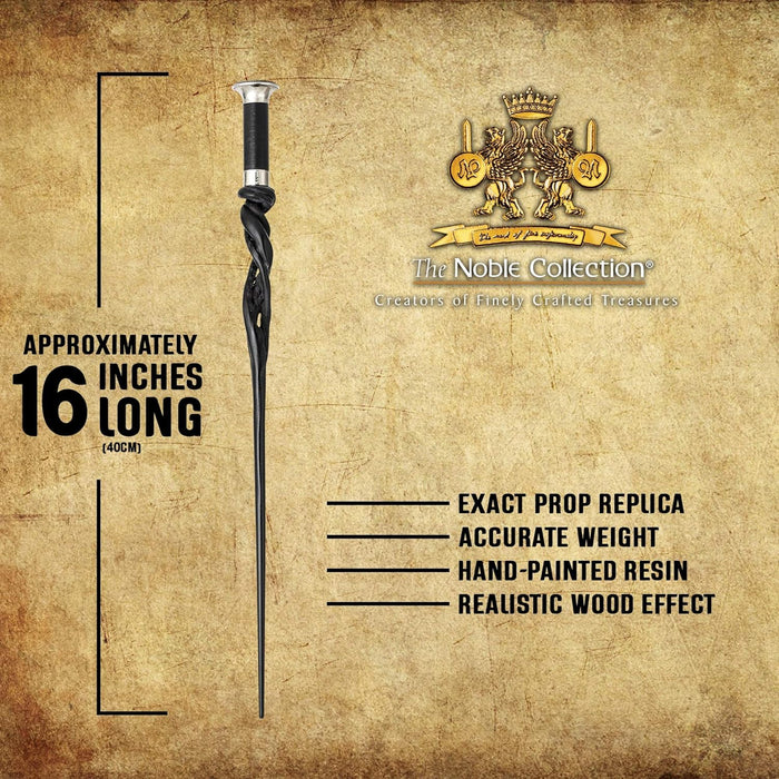 The Noble Collection Die edle Sammlung Albus Dumbledore Wand (Fensterbox
