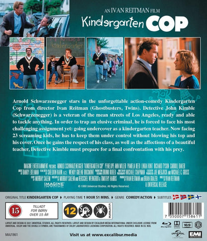 Kærligheden Kindergarten Cop (1990) /Movies/Standard/BLU-Ray Brand