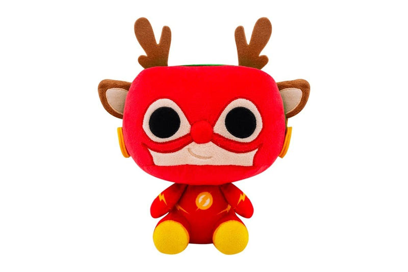 Funko- Pop Plush: DC Holiday-Rudolph Flash Comics Figura Coleccionable, Multicolor (51064