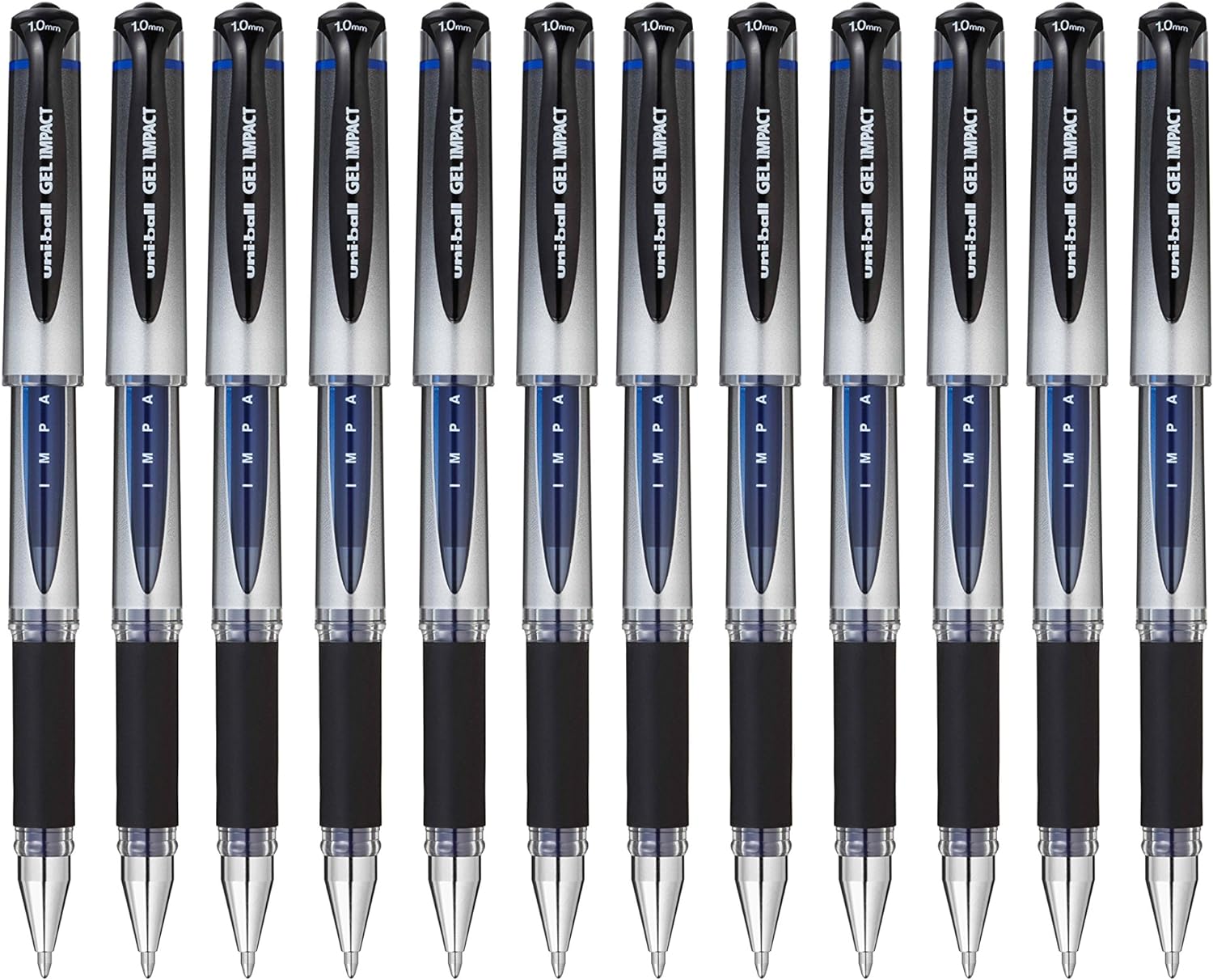 Uni-ball UM153S Impact Gel Rollerball 1.0mm Tip 0.6mm Line Blue Ref UM153BLU