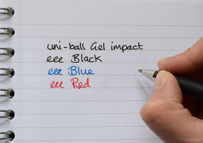 Uni-ball UM153S Impact Gel Rollerball 1.0mm Tip 0.6mm Line Blue Ref UM153BLU