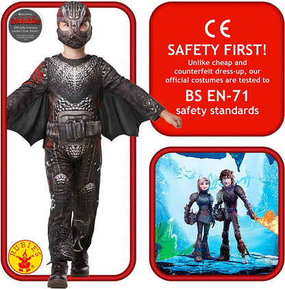Rubie's Official How to Train Your Dragon Hiccup Battlefield Childs Costume Deluxe
