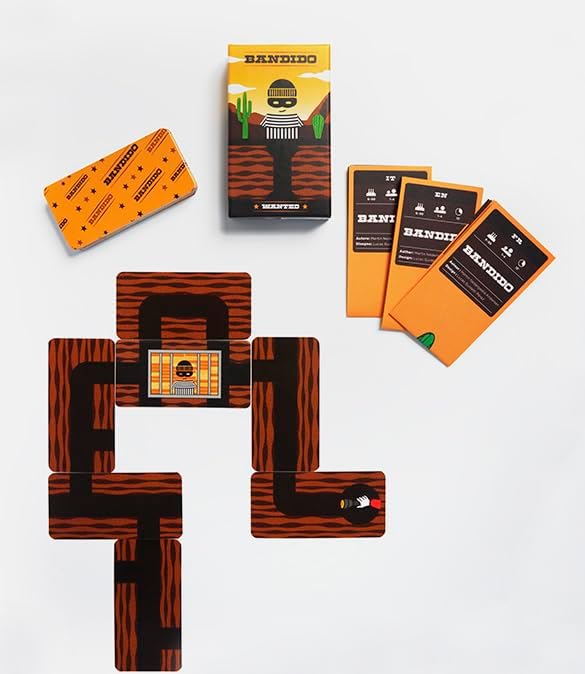 Helvetiq | Bandido | Card Game | Ages 6+ | 1 - 4 Players