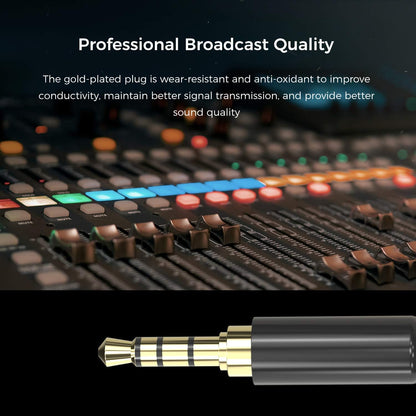 Mirfak Lavalier Microphone, Ideal Solution for Interview, Vlog, Live Stream, and Teaching, MC1