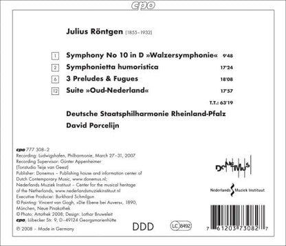 Symphony No.10 in D (Porcelijn)