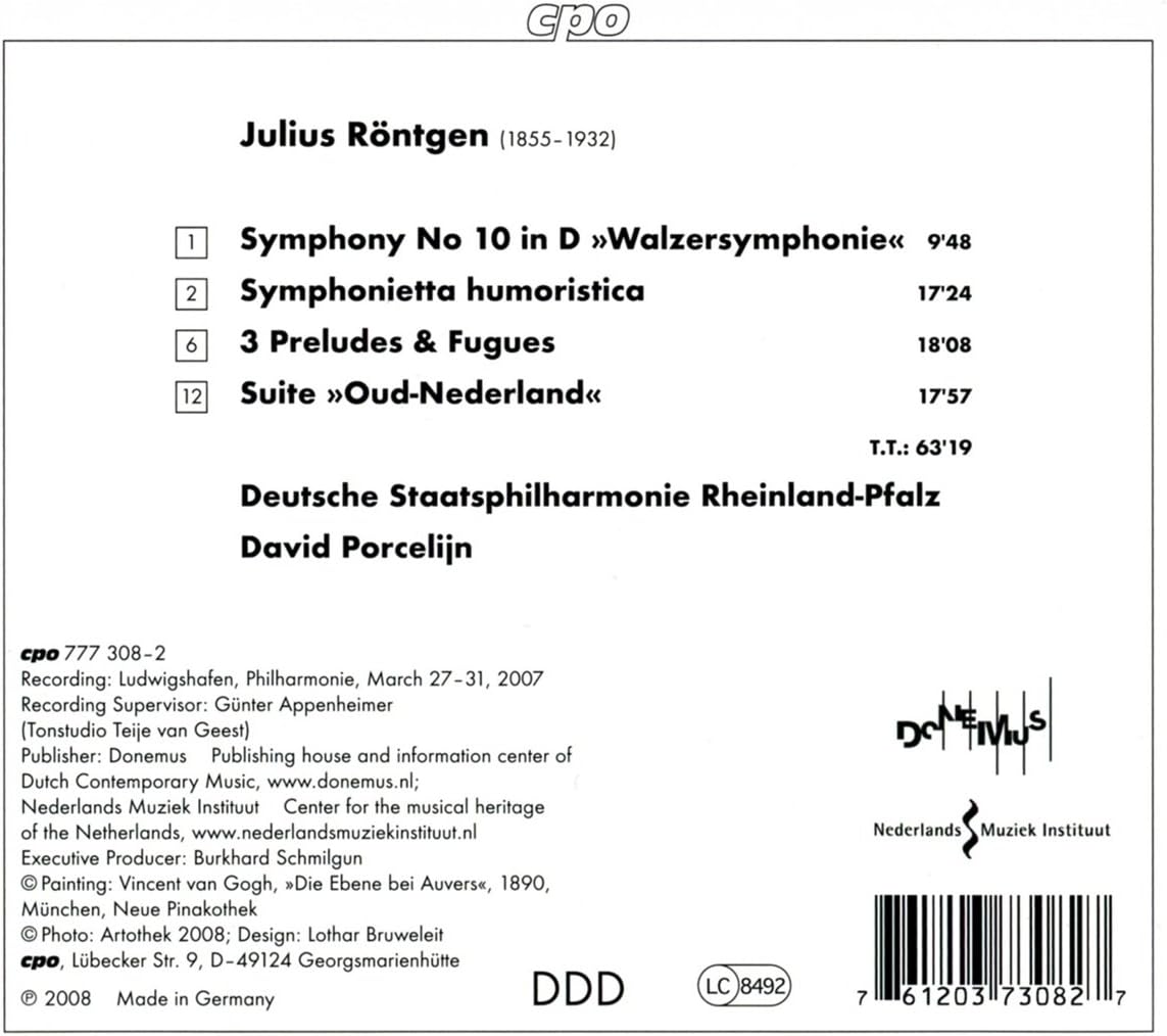 Symphony No.10 in D (Porcelijn)