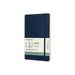 Moleskine - 18-Month Weekly Planner/Diary, Weekly Planner 2021/2022, Weekly Notebook with Soft Cover and Elastic Closure, Size Large 13 x 21 cm, Colour Sapphire Blue, 208 Pages