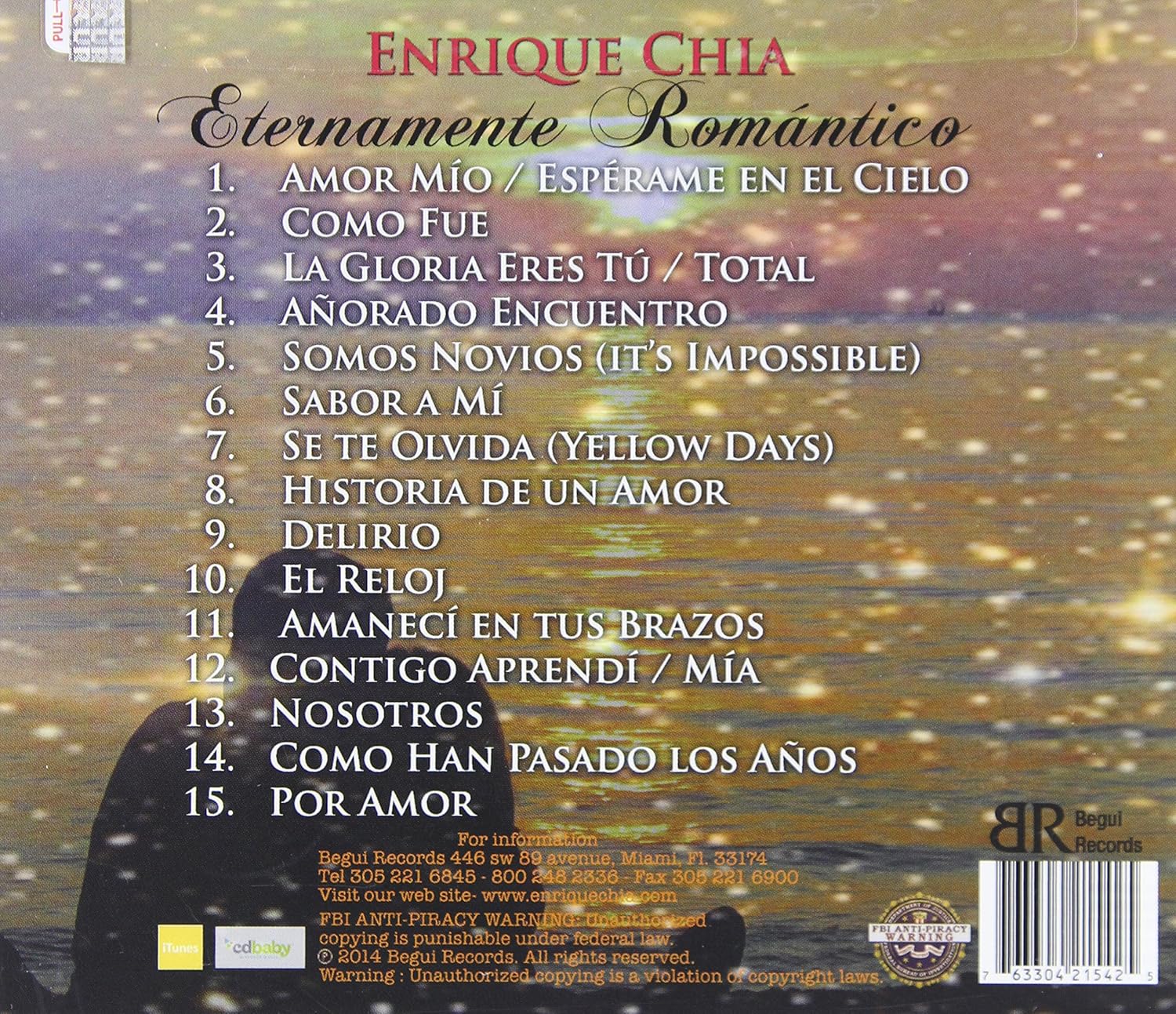 Enrique Chia-Eternamente Romantico