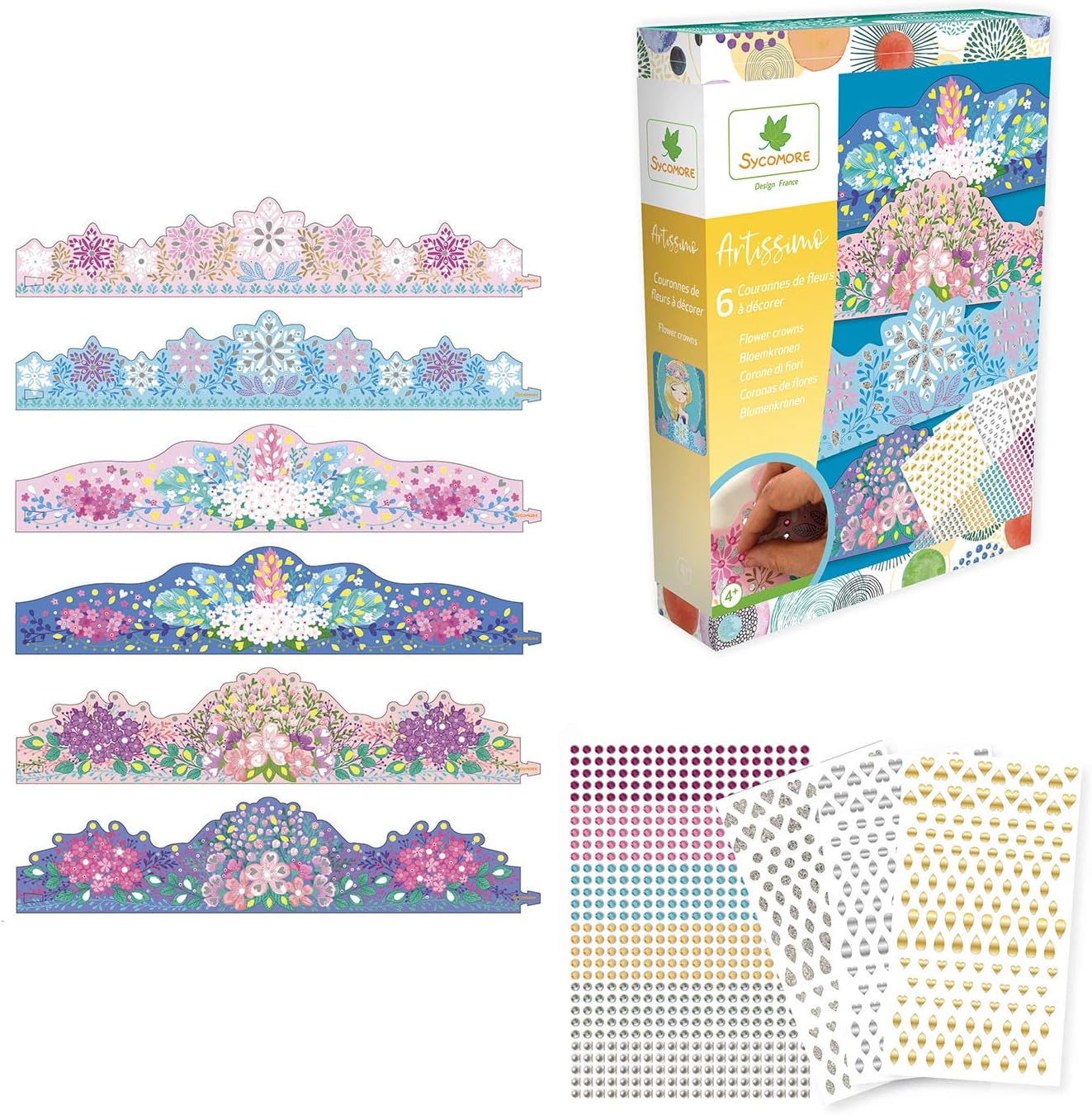 Sycomore CREA009 Princesses Kreative Vögel für Kinder, one Size