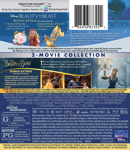 Beauty and the Beast (1991) / Beauty and the Beast (2017)