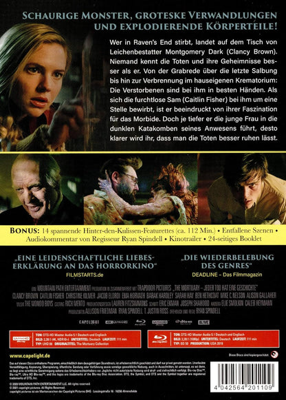 The Mortuary - Jeder Tod hat eine Geschichte Limited Collector’s Edition im Mediabook (4K Ultra HD/UHD