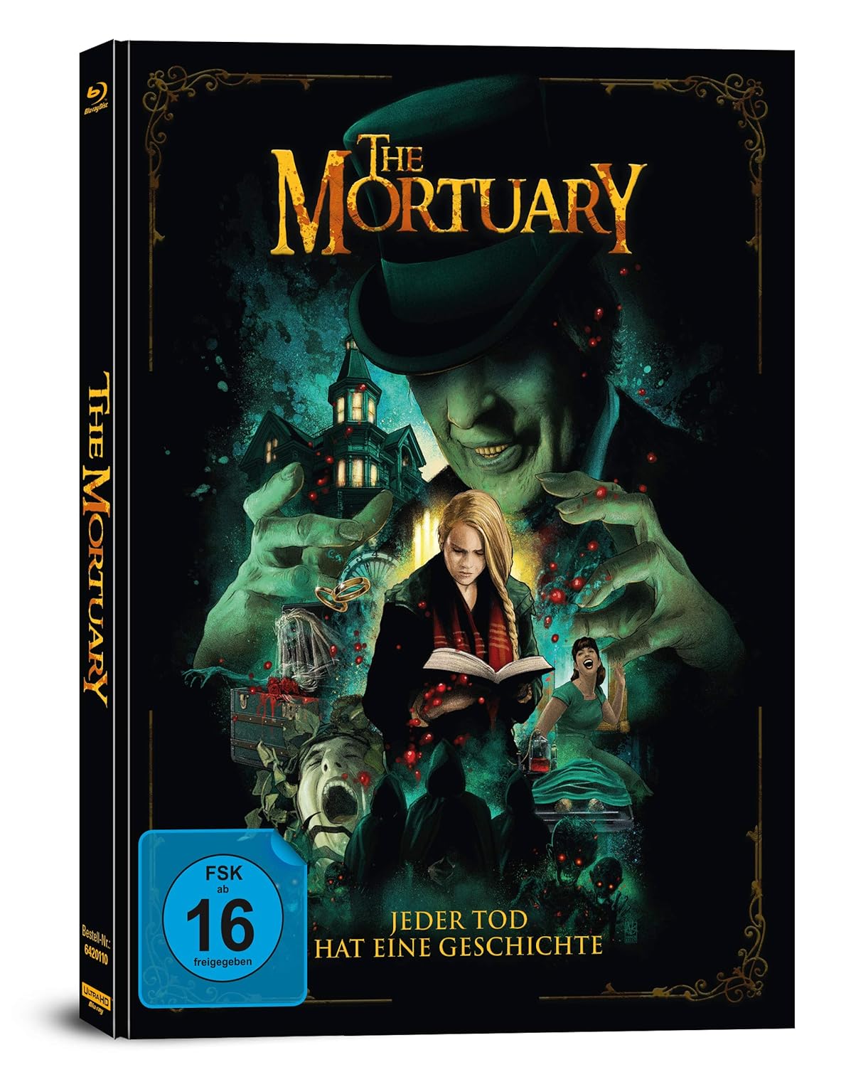 The Mortuary - Jeder Tod hat eine Geschichte Limited Collector’s Edition im Mediabook (4K Ultra HD/UHD