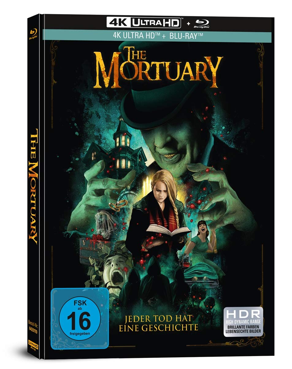 The Mortuary - Jeder Tod hat eine Geschichte Limited Collector’s Edition im Mediabook (4K Ultra HD/UHD