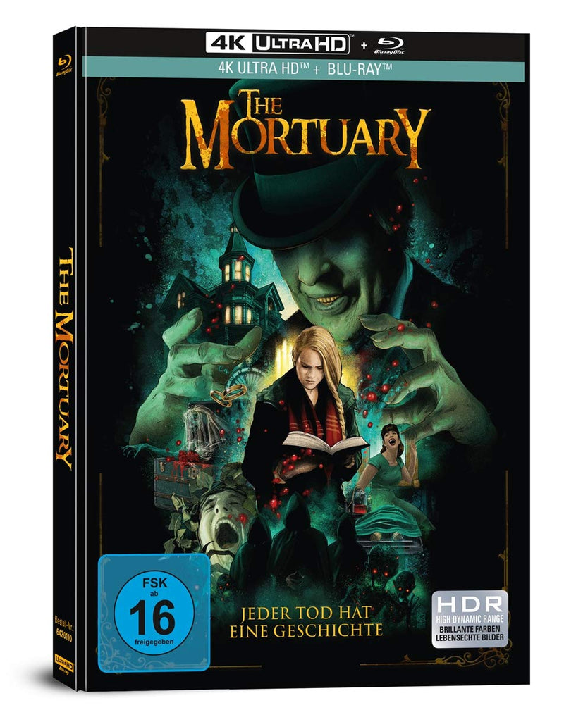 The Mortuary - Jeder Tod hat eine Geschichte Limited Collector’s Edition im Mediabook (4K Ultra HD/UHD