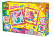 SES Creative- Mess-Free Glitter Art Set Arte con Brillantina Que no ensucia, Multicolor, M (14645