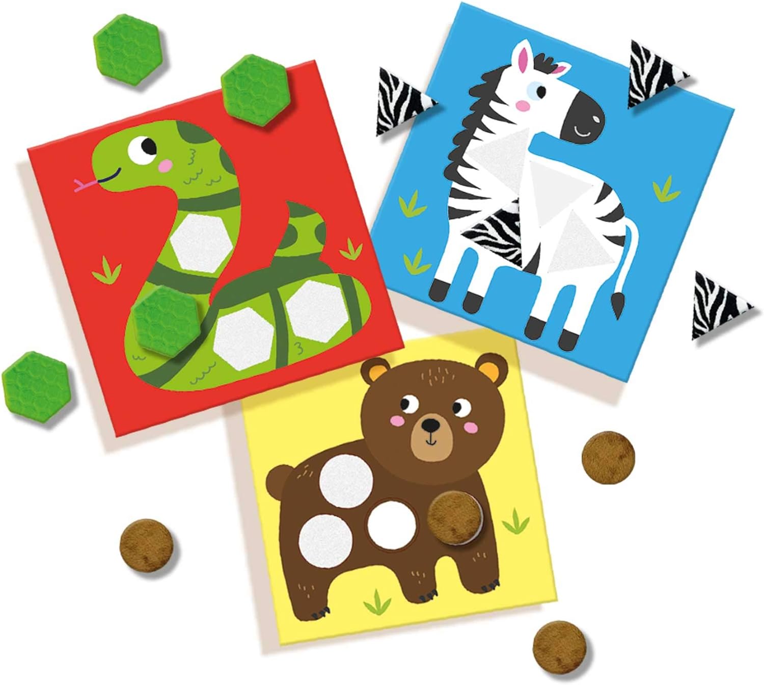 SES Creative 14483 My First - Sensory Mosaic Cards