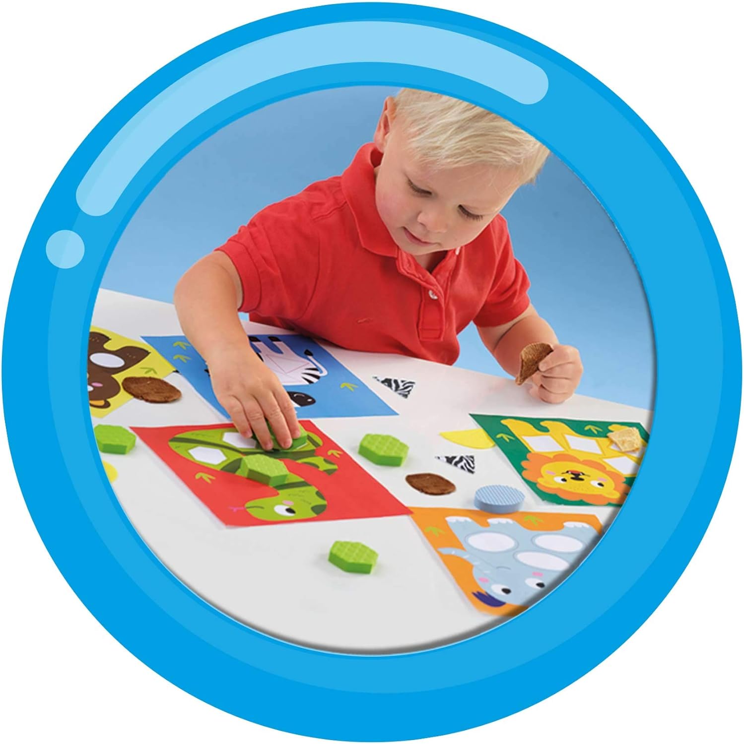 SES Creative 14483 My First - Sensory Mosaic Cards