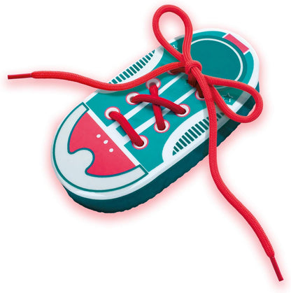 SES Creative 14629 I Learn to tie Shoe Laces, Multicolor, One Size