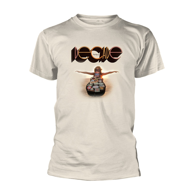 Neil Young 'Decade' (Vintage Wash Natural) T-Shirt