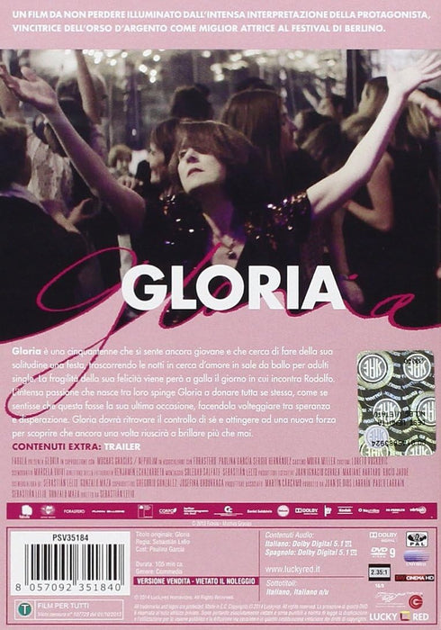 gloria (2013) DVD Italian Import