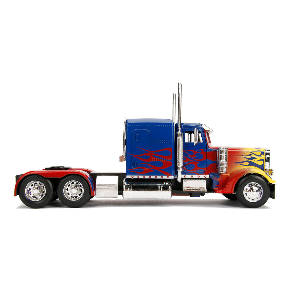 HASBRO Transformers Hollywood Rides T1 Optimus Prime Die-cast Vehicle, Scale 1:24, Multi-colour (253115004)