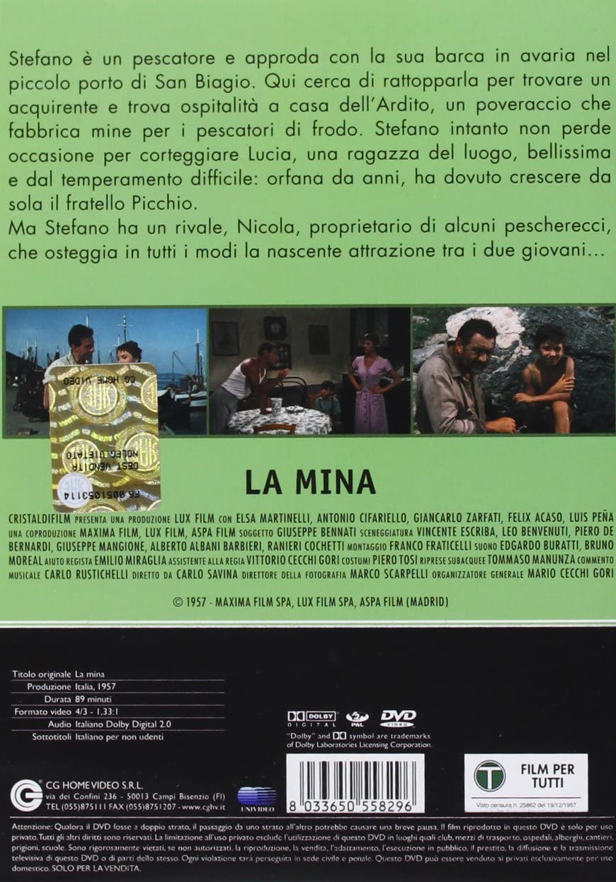 la mina dvd Italian Import