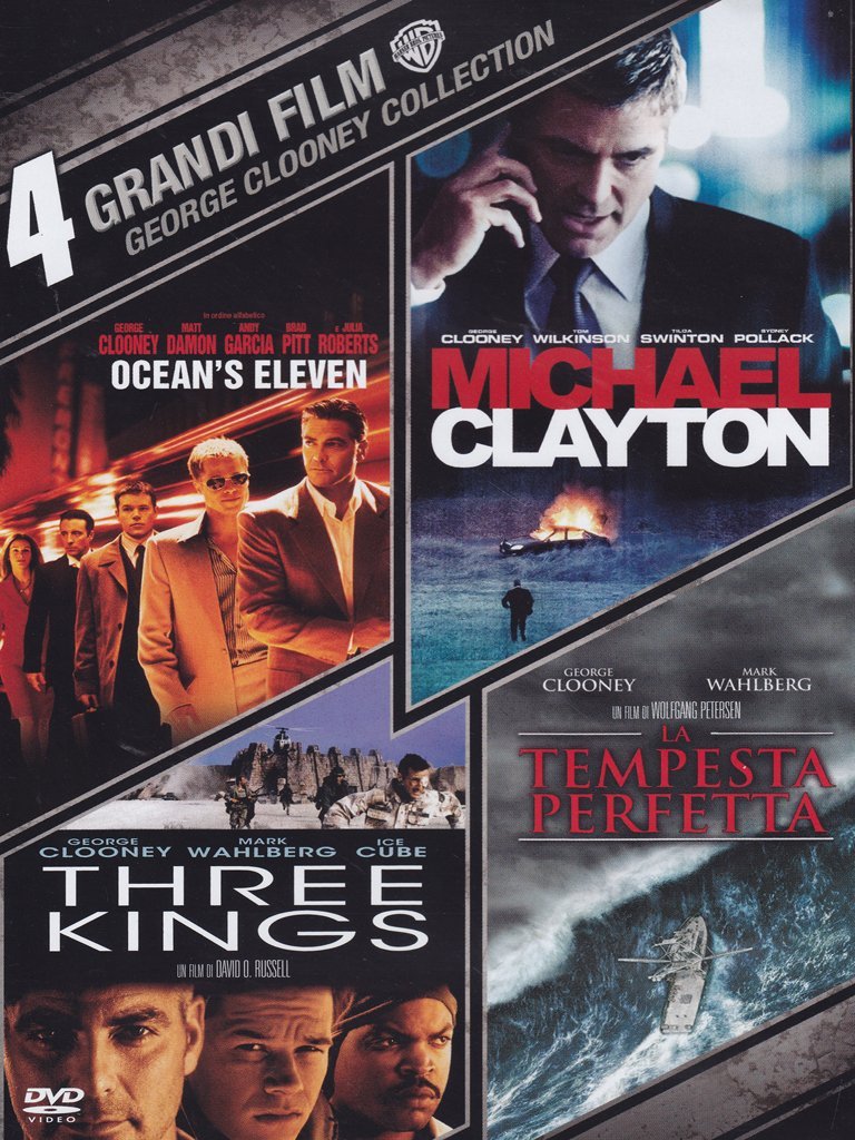 George Clooney Collection (4 Grandi Film)(Box 4 Dv