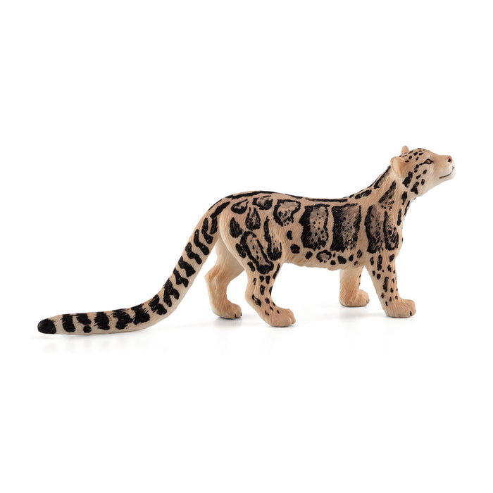 ANIMAL PLANET Wild Life & Woodland Clouded Leopard Toy Figure, Yellow/Black (387172)
