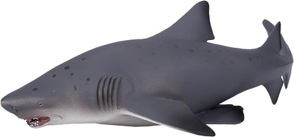 MOJO- Animal Planet Tiburón Toro, Grande, Color Gris (387355