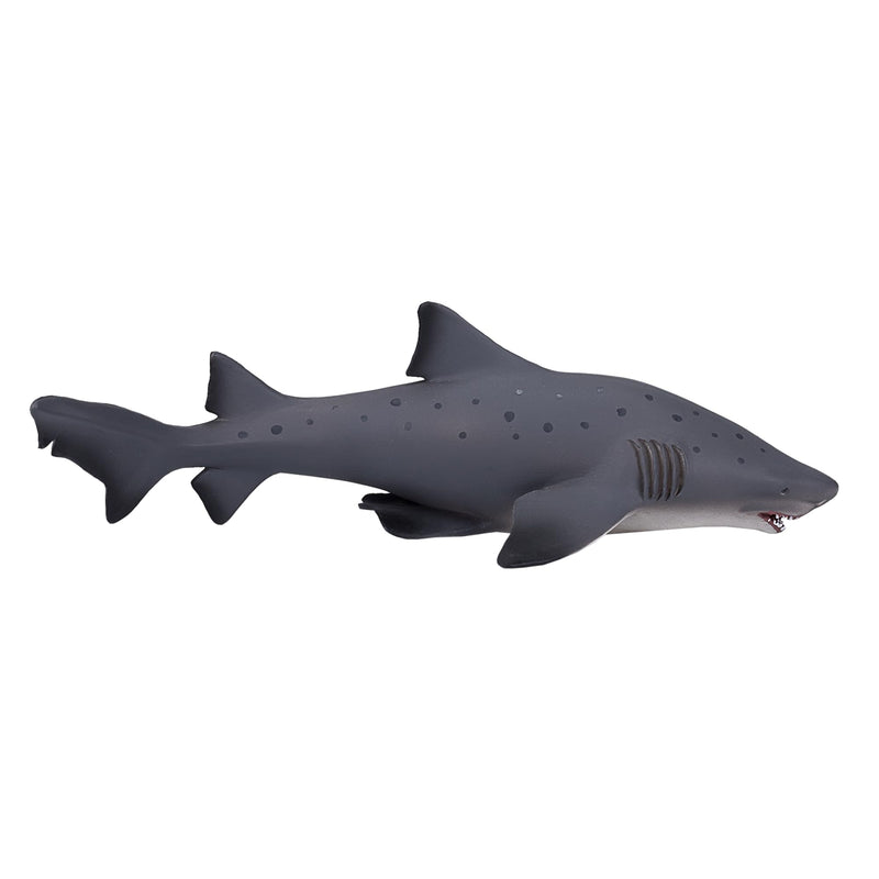 MOJO- Animal Planet Tiburón Toro, Grande, Color Gris (387355