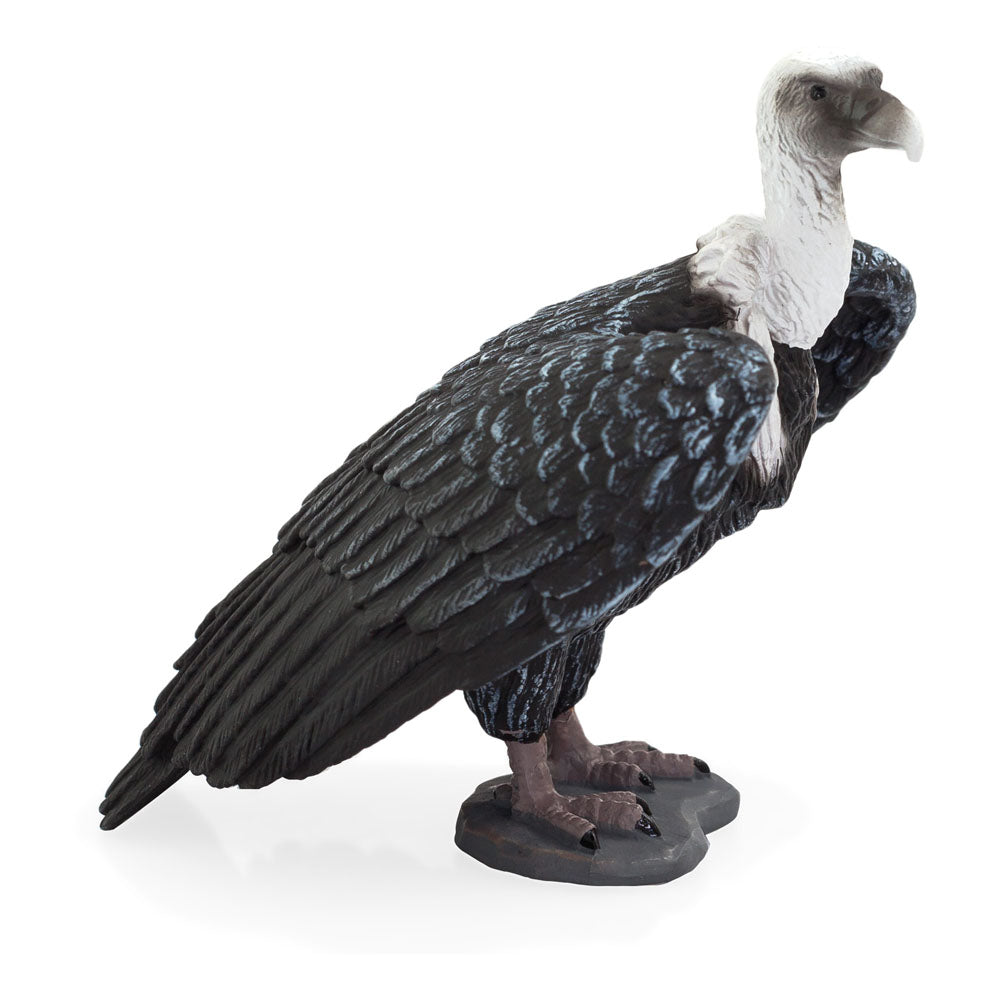 ANIMAL PLANET Wild Life & Woodland Griffon Vulture Toy Figure, Black/White (387165)