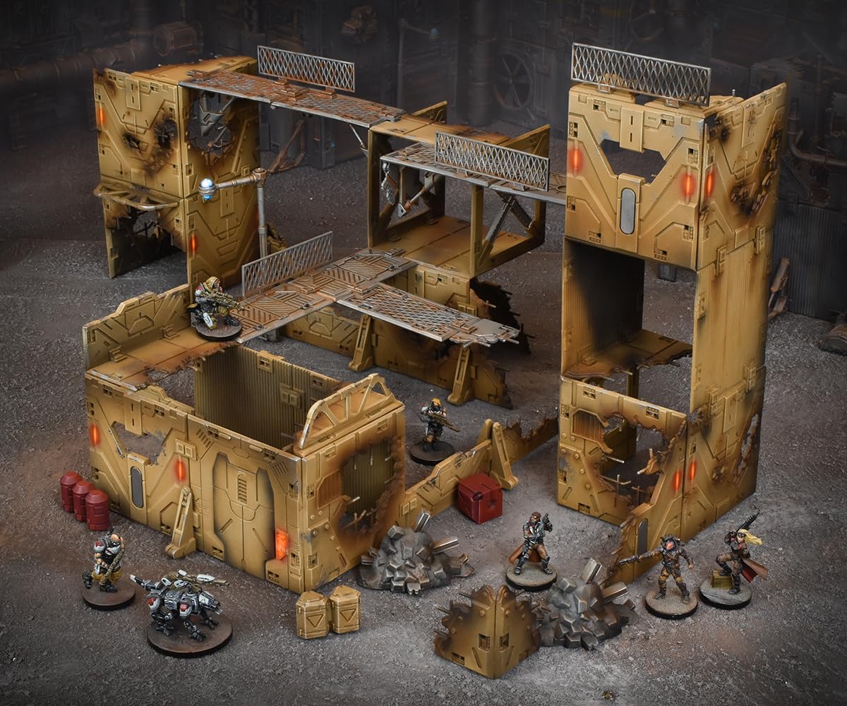 Mantic Games Terraincrate: Gang Warzone, Brown
