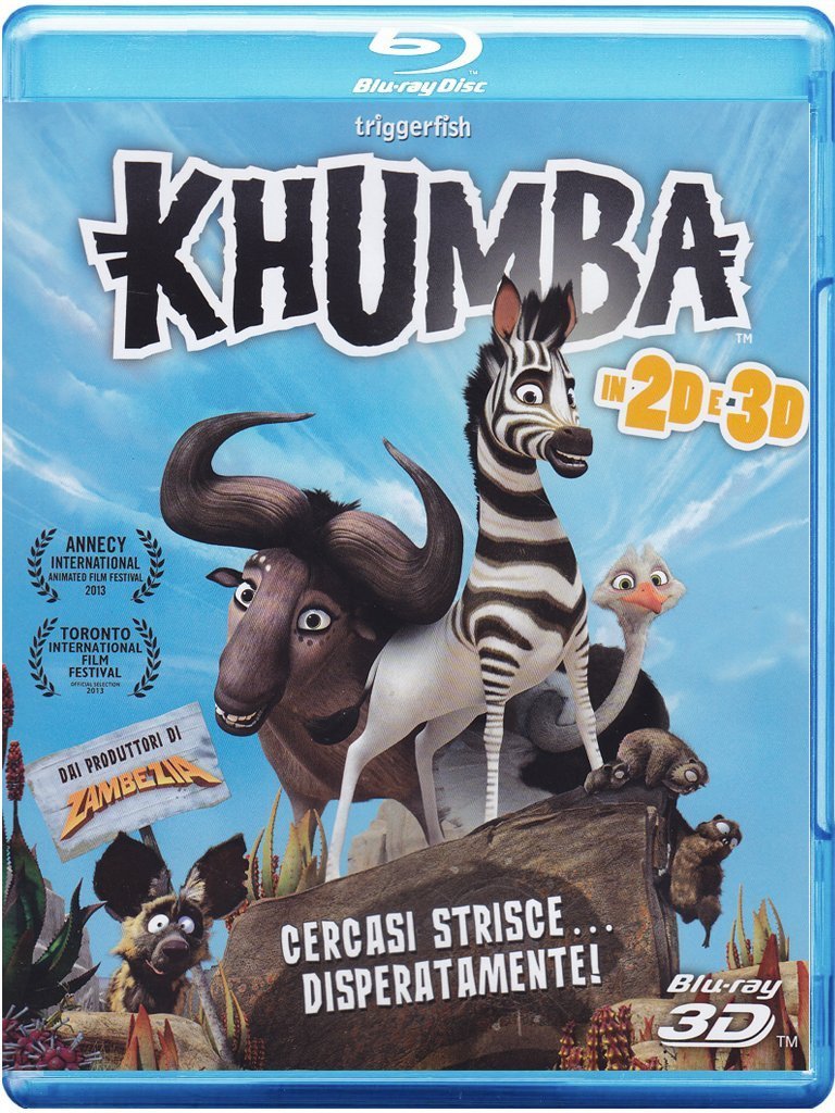 Khumba - Cercasi Strisce Disperatamente (3D) (Blu-Ray 3D) - (Italian Import)