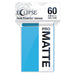 Eclipse Matte Small Card Sleeves: Sky Blue (60)