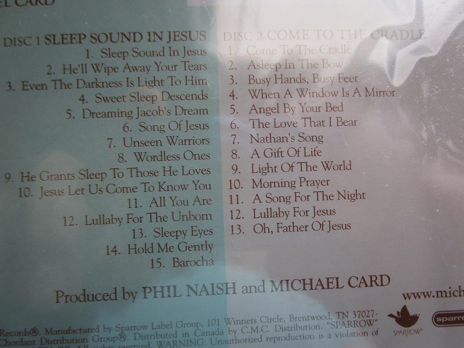 SLEEP SOUND IN JESUS PLATINUMCOLLEC