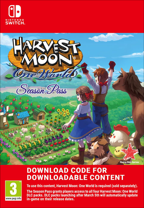 Harvest Moon One World Season Pass | Nintendo Switch - Download Code Nintendo Switch - Download Code Season Pass