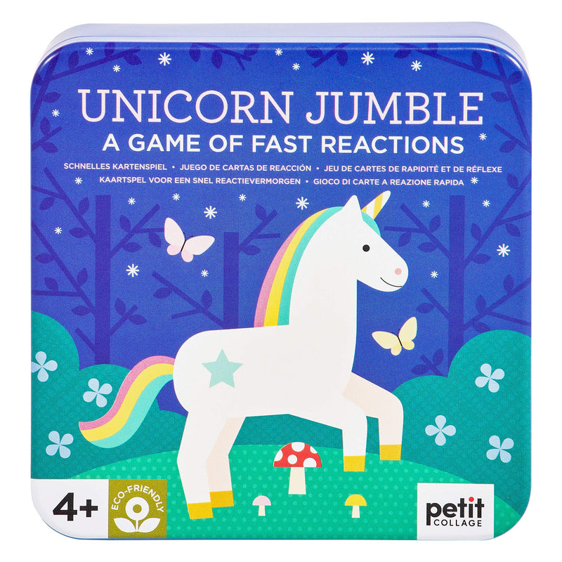 Petit Collage PTC521, Jumble Card Game Unicorn