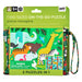 Petit Collage Two-Sided 49-Piece Puzzle for Kids, Animal Menagerie – On-The-Go Double-Sided Puzzle for Preschoolers, Made with Safe Materials, Ideal for Ages 5+
