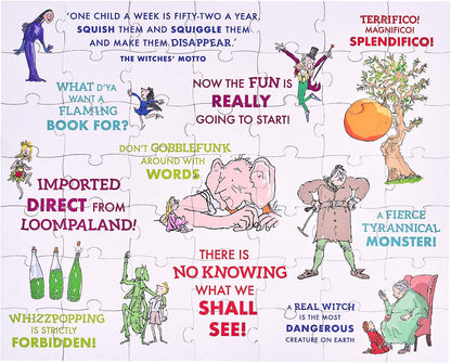Petit Collage PRD011 Roald Dahl Puzzle, Multi