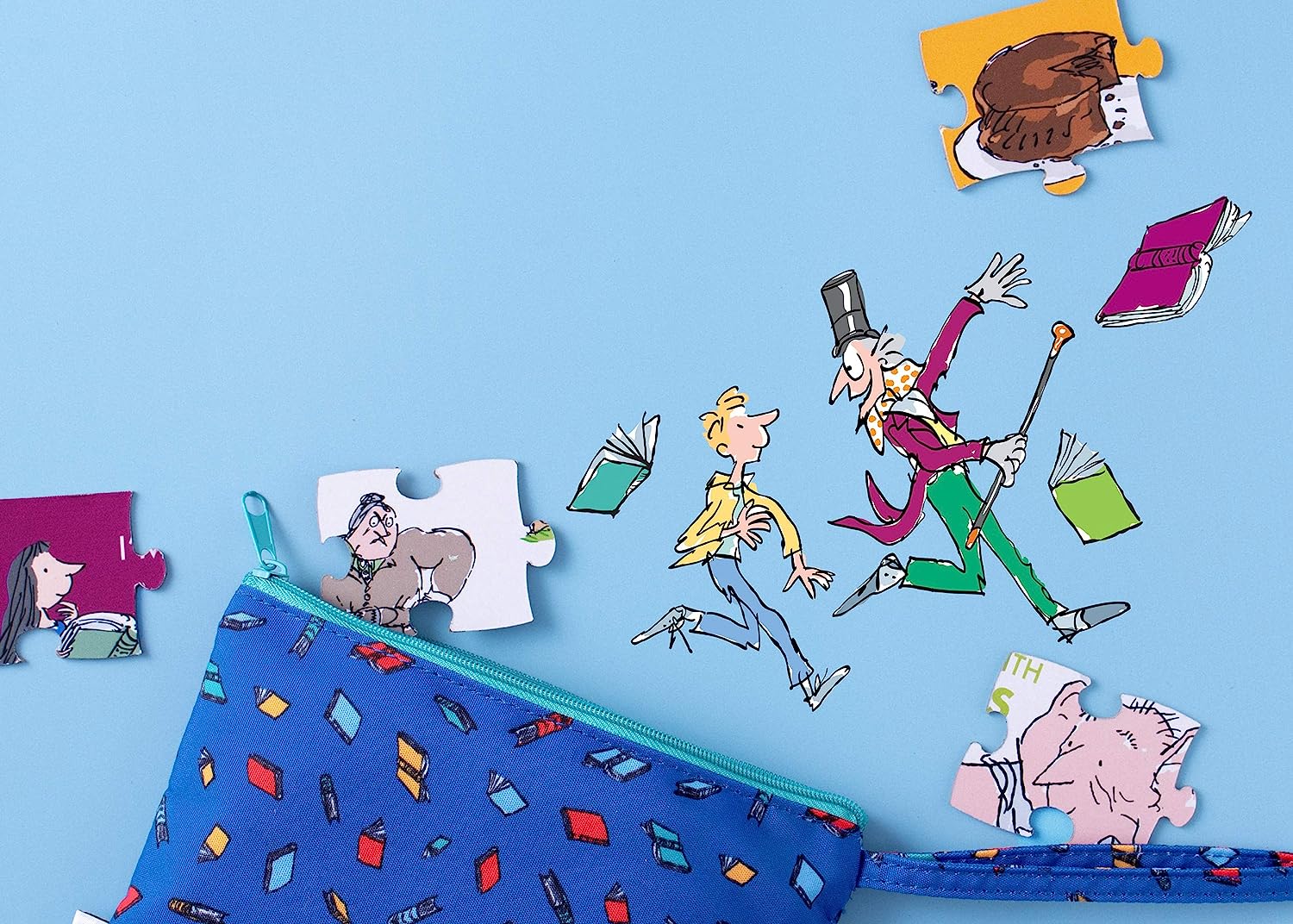 Petit Collage PRD011 Roald Dahl Puzzle, Multi