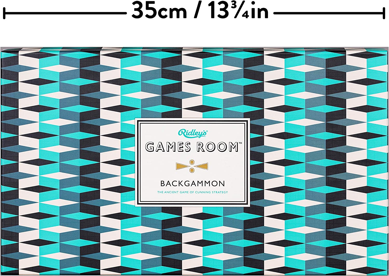 Ridley's- Backgammon, Multicolor, Talla única (Wild and Wolf AGAM084