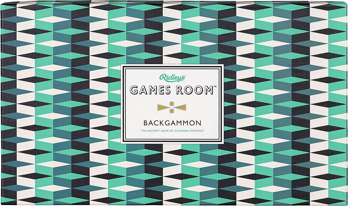 Ridley's- Backgammon, Multicolor, Talla única (Wild and Wolf AGAM084