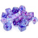 Nebula® 16mm d6 Nocturnal™/blue Luminary™ Dice Block™ (12 dice
