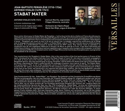Pergolèse & Vivaldi: Stabat Mater pour deux castrats
