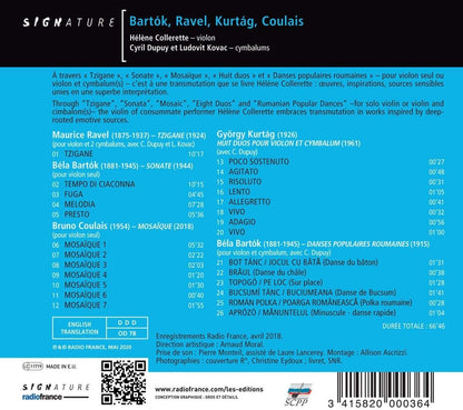Bartók, Ravel, Kurtág, Coulais